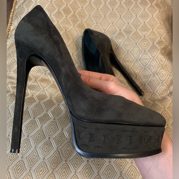 CASADEI Chain Pattern Platform Pumps. Size 6.5 US - Picture 5 of 9